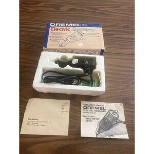 Dremel Electric Engraver with owners manual